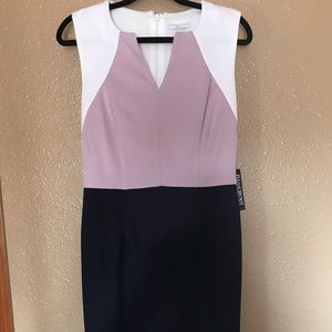 Knee length shift dress